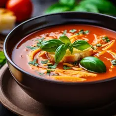 Zupa pomidorowa ze świeżych pomidorów - przepis, smak, aromat