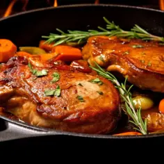 Schab w sosie własnym - przepis, smak i aromat