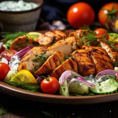 Sałatka z kurczakiem - zdrowa i smaczna opcja na lunch